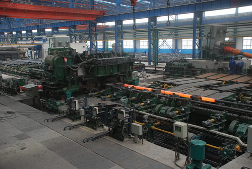 柳州无缝钢管厂家生产线
